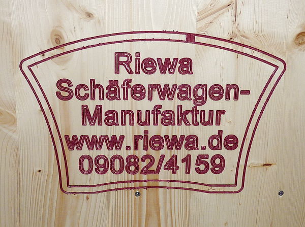 Webseite der RIEWA Schäferwagen-Manufaktur